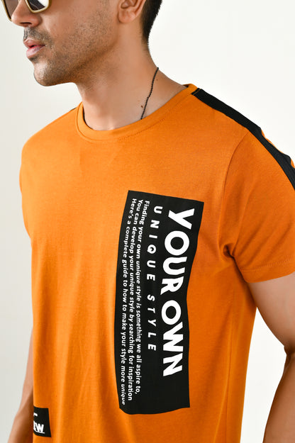 “Your Own New Style” Tees / Mustard