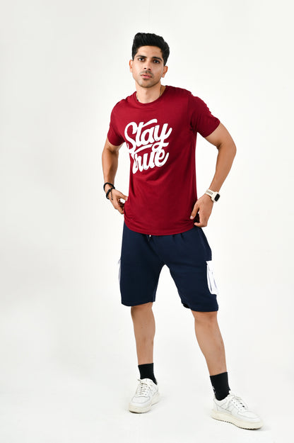 “Stay True” Tees / Red