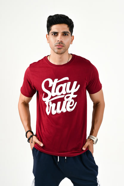 “Stay True” Tees / Red