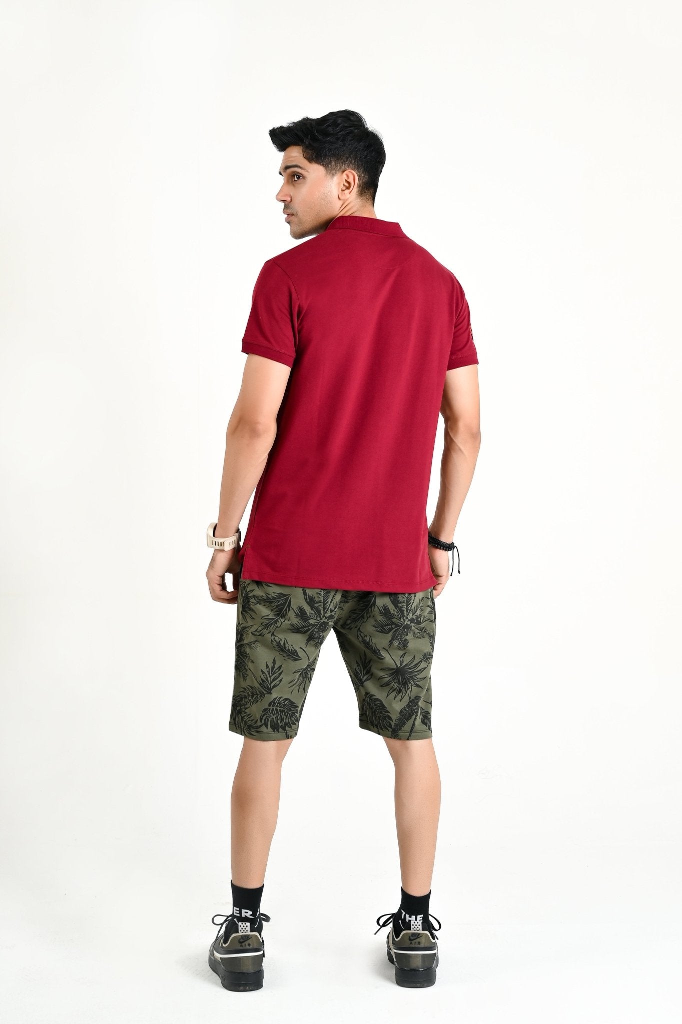 “Airborne” Polo / Maroon - rebelle