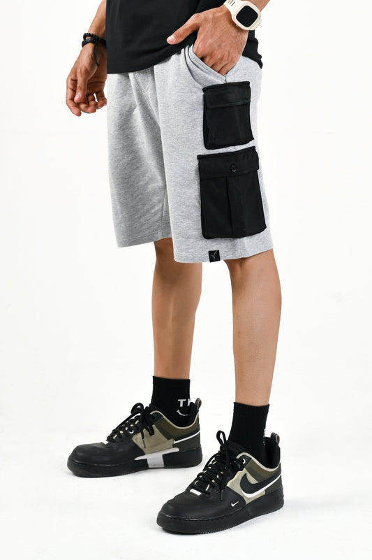 “Cargo” Short / Ash Grey - rebelle