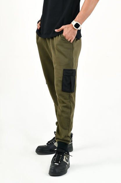 “Cargo” Trouser / Olive Green - rebelle