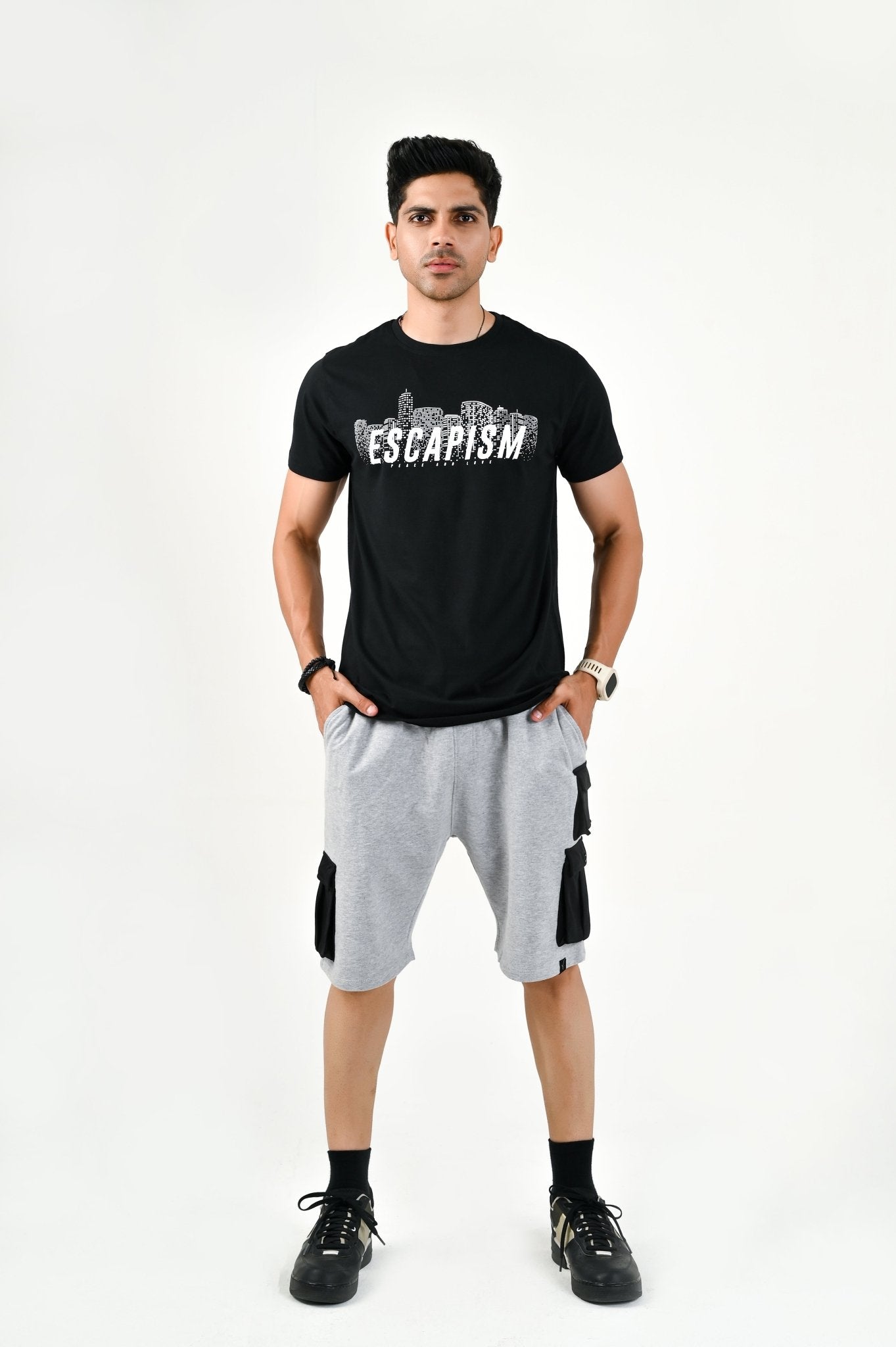 “Escapism” Tees / Black - rebelle