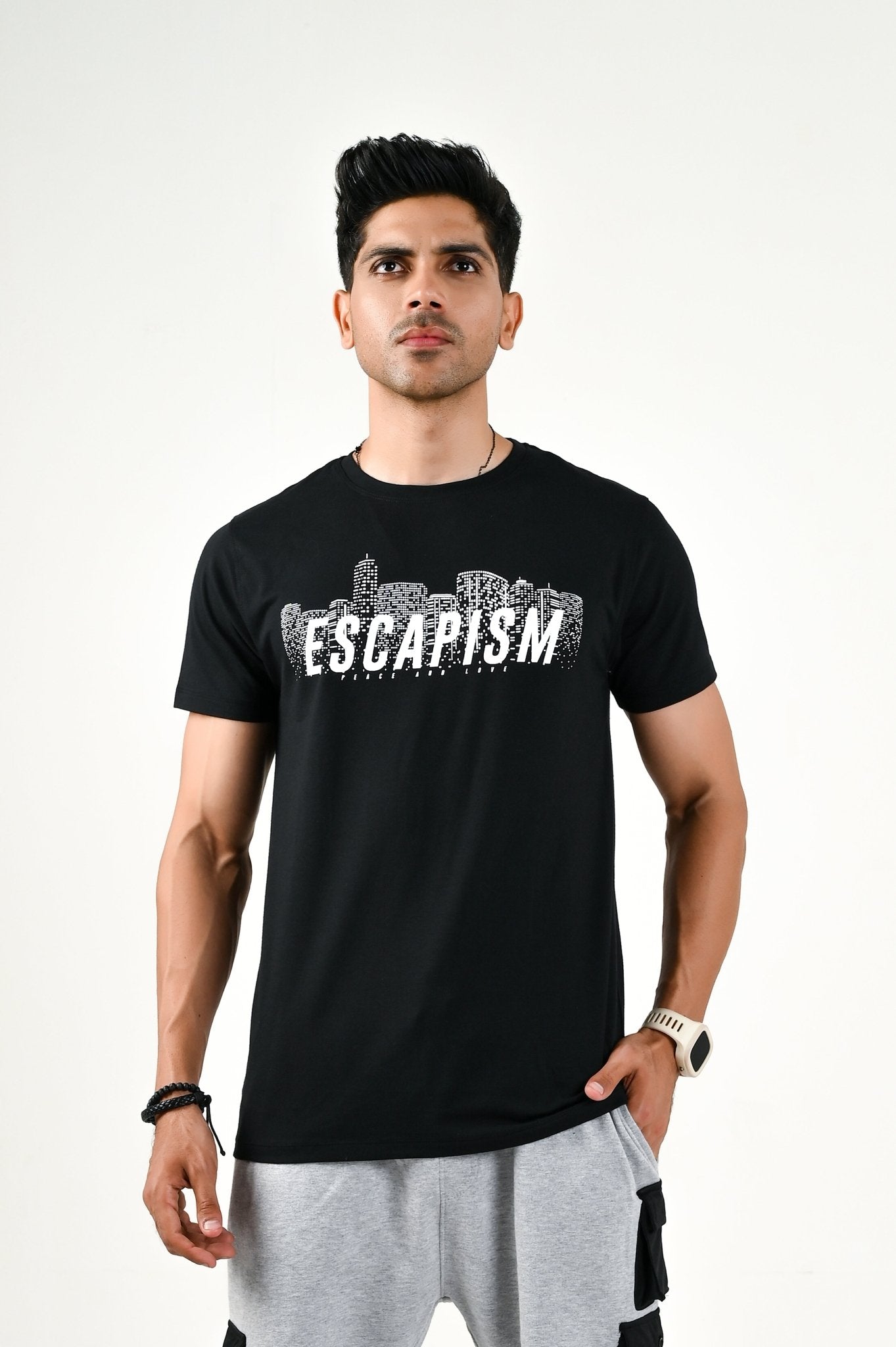 “Escapism” Tees / Black - rebelle