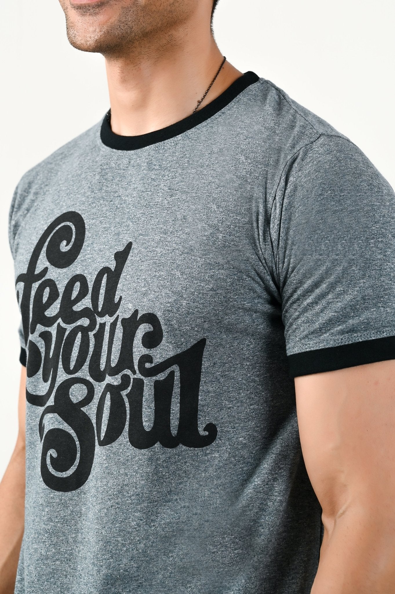 “Feed Your Soul” Tees / Grey - rebelle