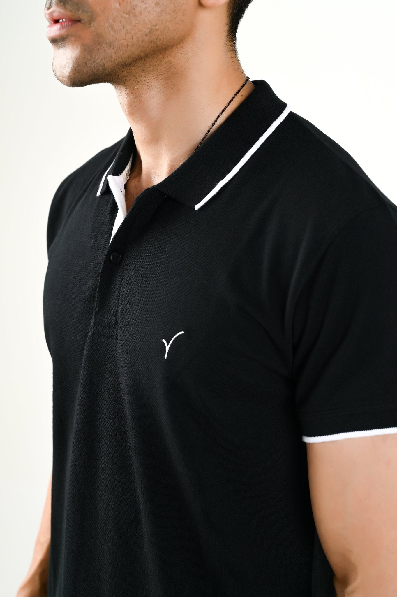 “Premium Black” Polo / Black - rebelle