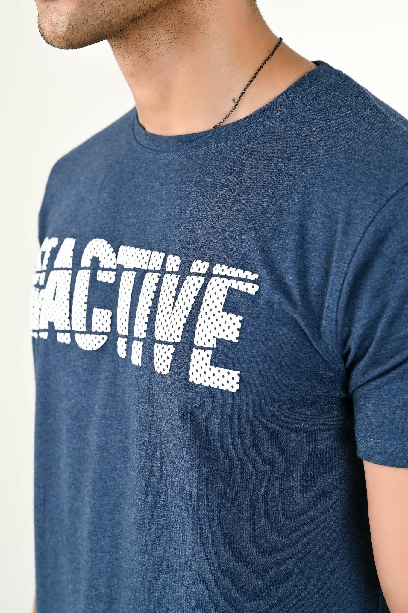 "Stay Active" Tees / Blue - rebelle